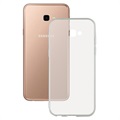 Husă TPU Subțire Samsung Galaxy J4+ - Ksix Flex - Transparent