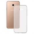 Husa Ksix Flex Ultrathin Samsung Galaxy J4+ TPU - Transparenta