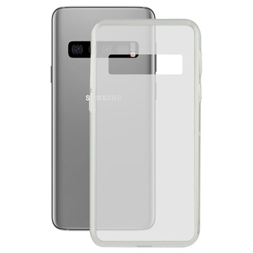 Husa Ksix Flex Ultrathin Samsung Galaxy S10+ TPU (Ambalaj Deschis - Vrac Acceptabil) - Transparenta