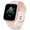 Ceas Smartwatch Impermeabil Ksix Urban 3 cu Monitor Ritm Cardiac - Auriu Roze