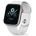 Ceas Smartwatch Impermeabil Ksix Urban 3 cu Monitor Ritm Cardiac - Alb