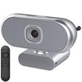 Cameră web 4K L60 fără driver, cu telecomandă - argintiu