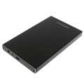 Carcasă HDD LC-Power LC-25U3-Becrux de 2,5" - neagră