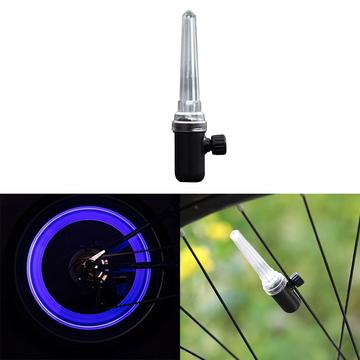 LEADBIKE LD58 luminoasă roată de bicicletă cu spițe de lumină impermeabilă cool LED bicicletă lampă decorare catifea lumină - Albastru