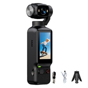 LK-032 Cameră video portabilă pentru vloguri, cu stabilizare - Negru