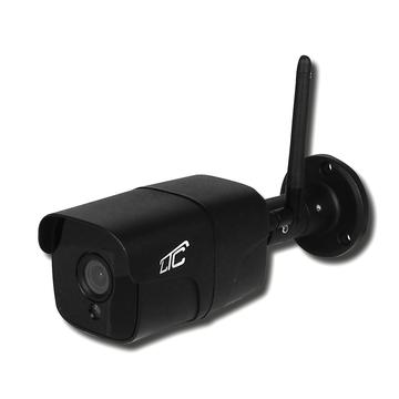 LTC Vision LXKAM38 Bullet Cameră IP pentru exterior cu funcție de alarmă - PTZ WiFi&LAN, IP66 - Negru