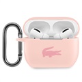 Husă din Silicon Lichid AirPods Pro - Lacoste - Roz