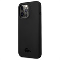Husă Silicon Lichid iPhone 13 Pro - Lacoste (Ambalaj Deschis - Excelent) - Negru