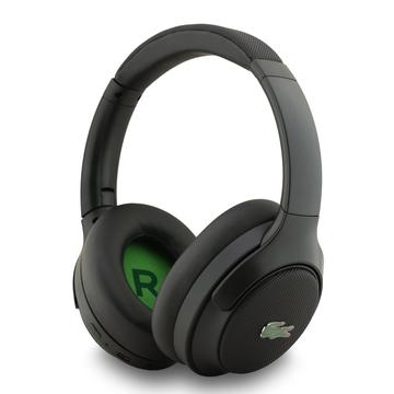 Lacoste Petit Pique ANC/ENC Căști Over-Ear fără fir - Negru