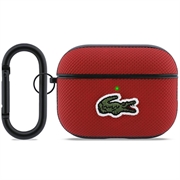 Carcasă AirPods Pro 3 Lacoste Petit Pique Croc Logo Patch - Roșu