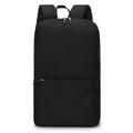Rucsac de mare capacitate Student rucsac portabil panza Schoolbag călătorie calculator Laptop geantă de umăr - negru