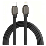 Cablu USB-C la Lightning cu încărcare rapidă și înveliș împletit Ldnio LC212i - 2m, 30W - Gri