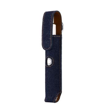 Husă pentru țigară electronică din piele Denim pentru Ploom Tech+