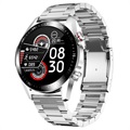 Ceas Smartwatch Impermeabil Lemonda Smart E12 - Curea Oțel Inoxidabil