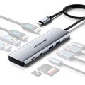 Hub USB-C 10-în-1 Lemorele TC91 - Gri