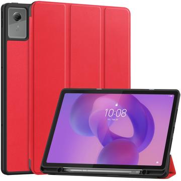 Husă Smart Folio Lenovo Idea Tab Plus Tri-Fold - roșu
