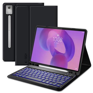 Husă cu tastatură Bluetooth Lenovo Idea Tab Pro Tech-Protect SmartCase Pen - Negru