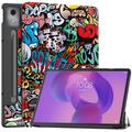 Husă Smart Folio Lenovo Idea Tab Pro Tri-Fold - Graffiti