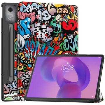 Husă Smart Folio Lenovo Idea Tab Pro Tri-Fold - Graffiti