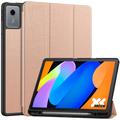 Husă Smart Folio Lenovo Idea Tab Tri-Fold - Auriu Roze