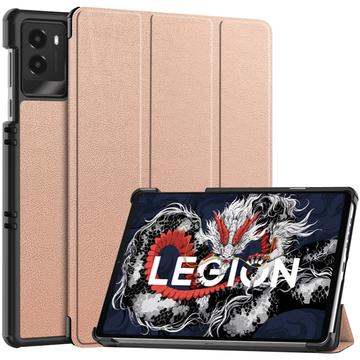 Husă Folio Smart Lenovo Legion Y700 (2025) - Tri-Fold - Auriu Roze