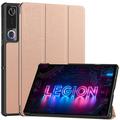 Husă Smart Folio Lenovo Legion Y700 (Gen 5) Tri-Fold - Auriu Roze