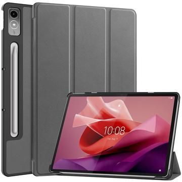 Husă Folio Smart Lenovo Tab P12 - Tri-Fold - Gri