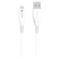 Lippa Cablu USB-A / Lightning 12W - 1m - Alb