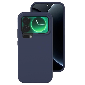 Xiaomi 17 Husă din silicon lichid - Albastru de miezul nopții