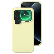 Xiaomi 17 Pro Max Husă din silicon lichid - Galben