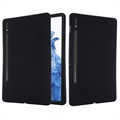 Husă Silicon Lichid Samsung Galaxy Tab S8/S7 - Negru