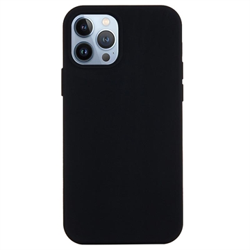 Husă Silicon iPhone 14 Pro - Liquid - Negru