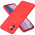 Husă Silicon Lichid iPhone 11 - Roșu