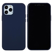 Husă Silicon Lichid iPhone 12 Pro Max - Bleumarin