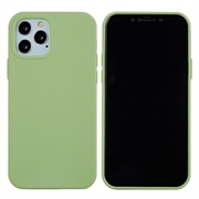 Husă Silicon Lichid iPhone 12 Pro Max - Verde deschis