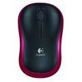 Mouse fără fir Logitech M185 - roșu