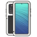 Husă Hibrid Samsung Galaxy S20 - Love Mei Powerful - Argintiu