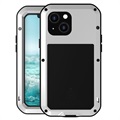 Husă Hibrid iPhone 13 Mini - Love Mei Powerful - Argintiu