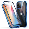 Husă Magnetică iPhone 13 Pro Max - Luphie - Albastru