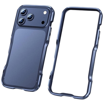 Bumper Protecție Metalic iPhone 17 Pro Max - Luphie Safe Lock - Albastru închis
