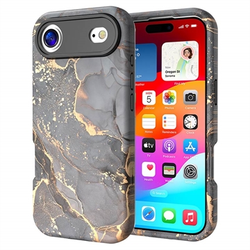 Husă hibridă din marmură de lux iPhone Air