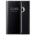 Husă cu rabat de lux Mirror View pentru iPhone 7/8/SE (2020)/SE (2022) - neagră