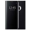Husă Flip Luxury Mirror View - iPhone 7/8/SE (2020) - Negru
