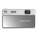 Cameră digitală M15 4K - ecran de 2.8", 64MP, zoom 16X, focalizare automată, card de 32GB - albă