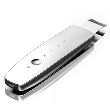 M22 Scrubber cu ultrasunete pentru piele / Îndepărtare puncte negre / Curățare pori cu EMS / terapie cu lumină albastră