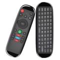 M6 Wireless Air Fly Mouse cu tastatură pentru Smart TV, TV Box - Negru