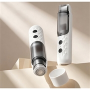 MNQ-X8816 Aparat electric de tuns părul de pe corp cu sistem de aspirare - Alb