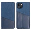 Husa Portofel iPhone 14 Plus - Muxma MX109 - Albastru