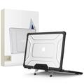 Husă MacBook Air 13" 2023/2025 Tech-Protect SmartShell Pro - Negru / Transparent