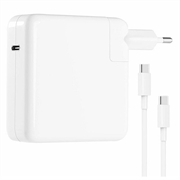 Încărcător USB-C pentru MacBook Pro 13/14/15" - 87W - Alb